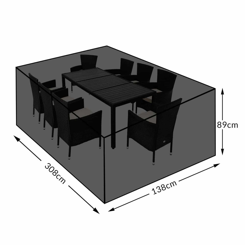 Sittegruppe trekk 308x138x89cm