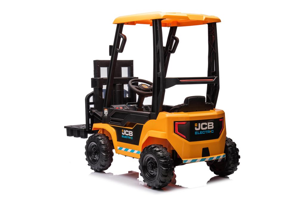 JCB Gaffeltruck Elbil for barn 12V med fjernkontroll