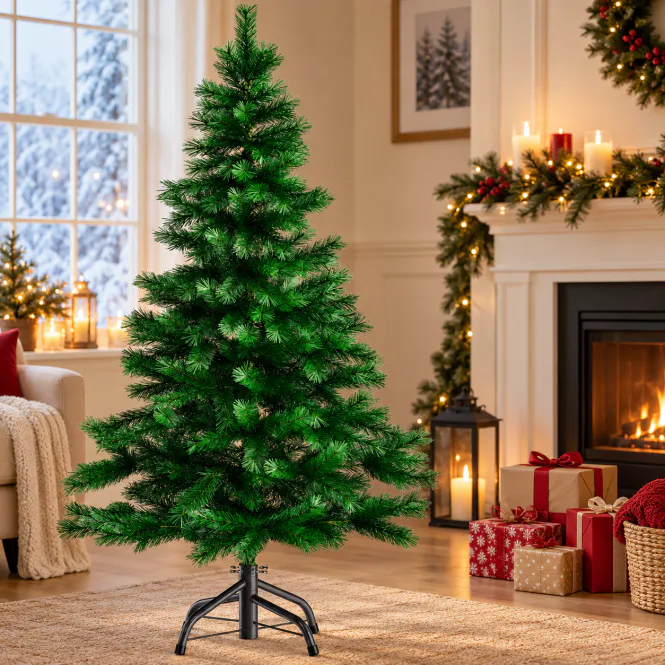 Hovedbilde Kunstig juletre inkludert stativ - 150cm