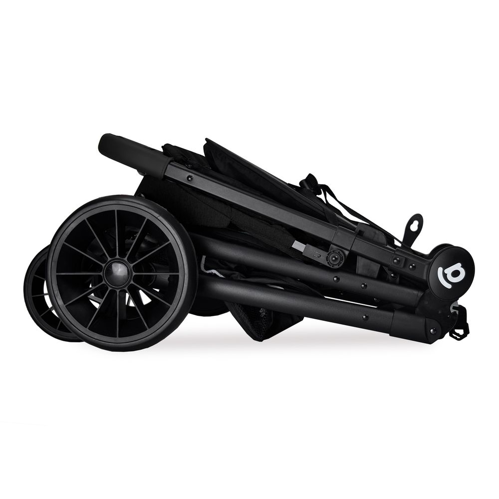 Barnevognsett Asalvo Travel System - sort