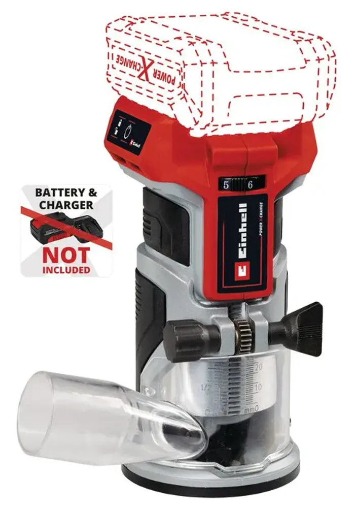 Einhell batteridrevet kantfres TP-ET 18 Li BL