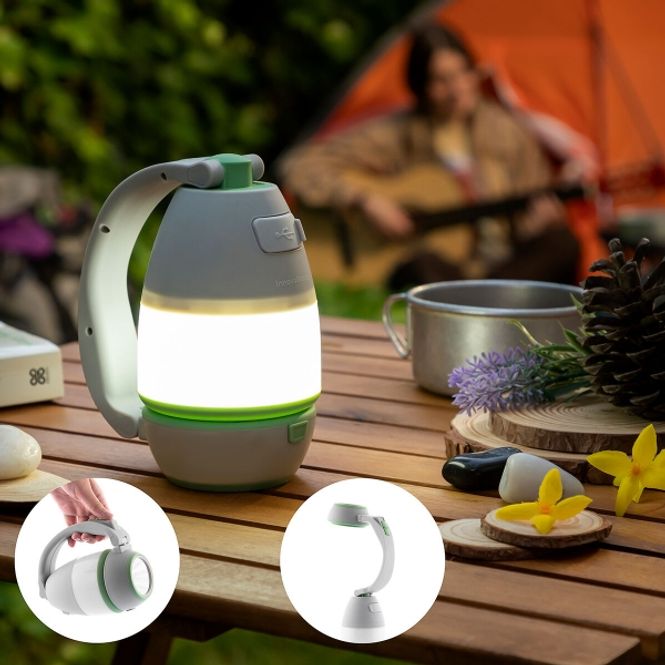 Hovedbilde Campinglykt med powerbank - 4 i 1