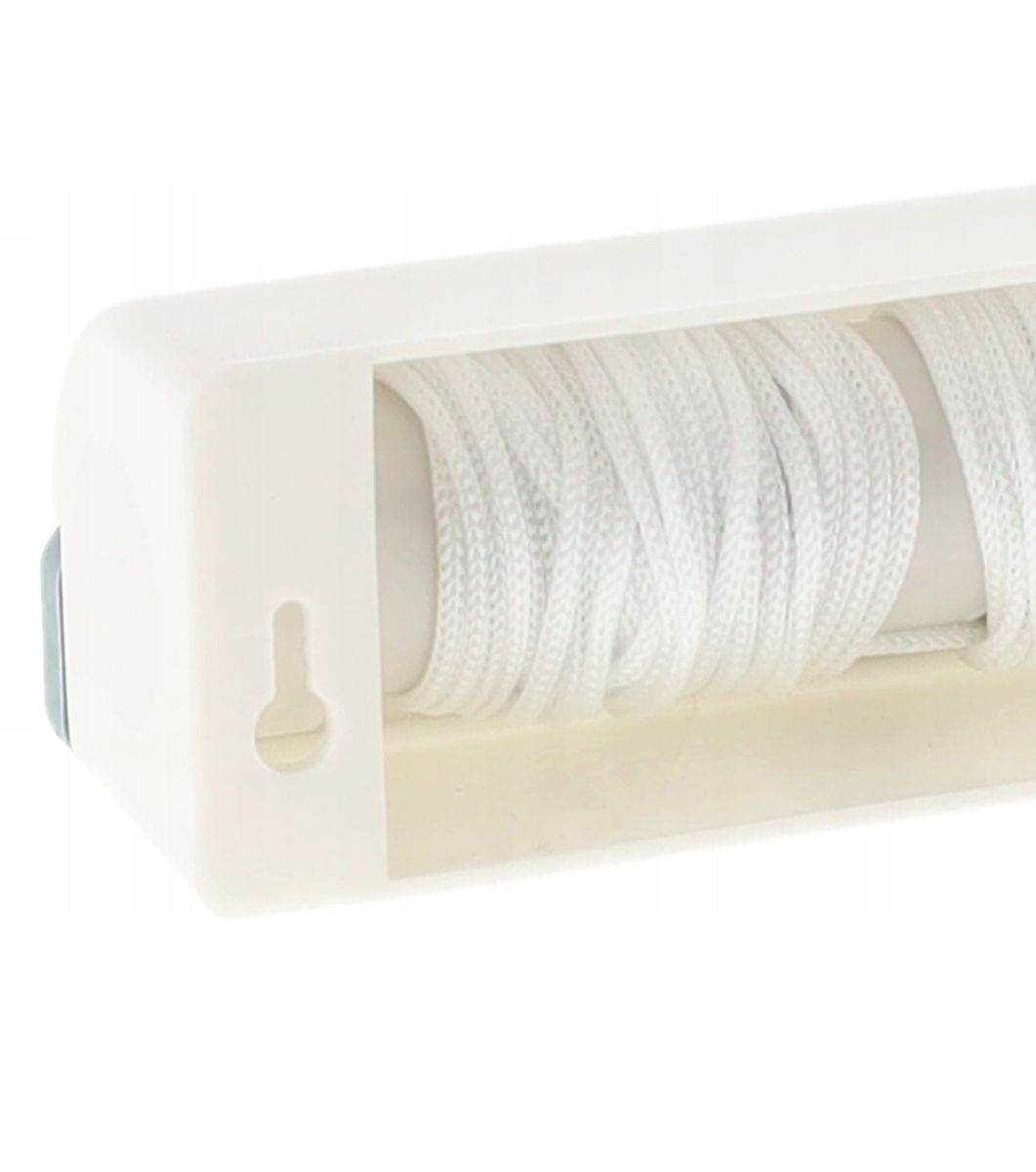 Uttrekkbart tørkesnorstativ 14 m