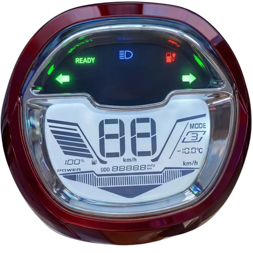W-TEC E-Greta II elektrisk scooter/sykkel - fargevalg
