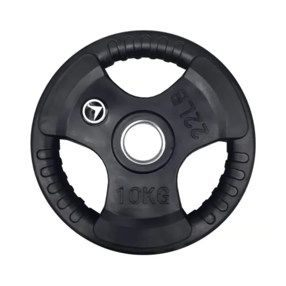 Vektskive 10 kg, FitNord Tri-Grip