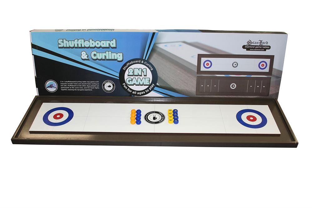 Stanlord Curling & Shuffle Pro-serie spill 2 i 1
