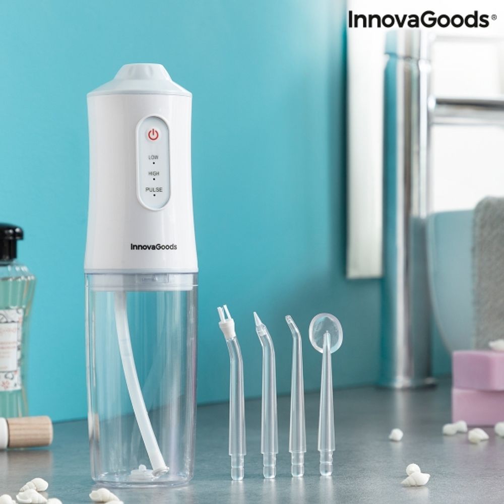 Oppladbar tann irrigator - tannrens