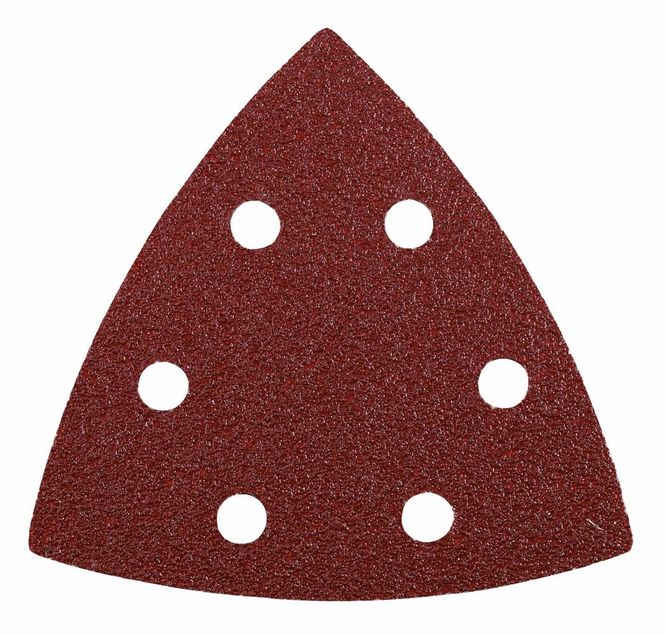 Hovedbilde Kwb slipepapir trekant K120 / 93 mm 5 stk.
