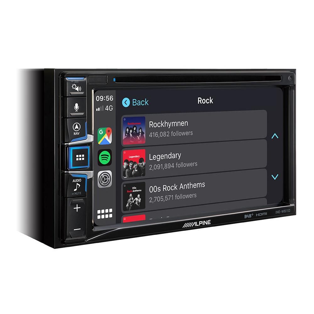 Alpine INE-W611DC navi. Camper-utgave