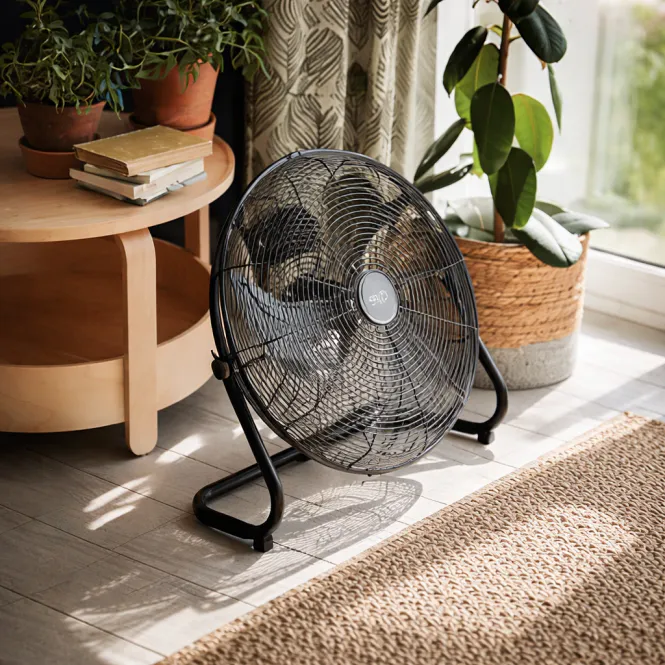Hovedbilde Adler Gulvvifte 45 cm 200 W - Kraftig Velocity Vifte