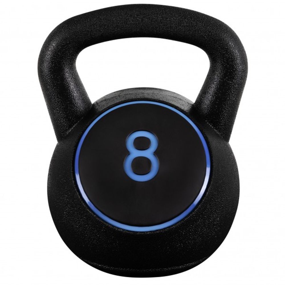 Kettlebellsett 2-4-8 kg – med stativ for inne/ute-trening