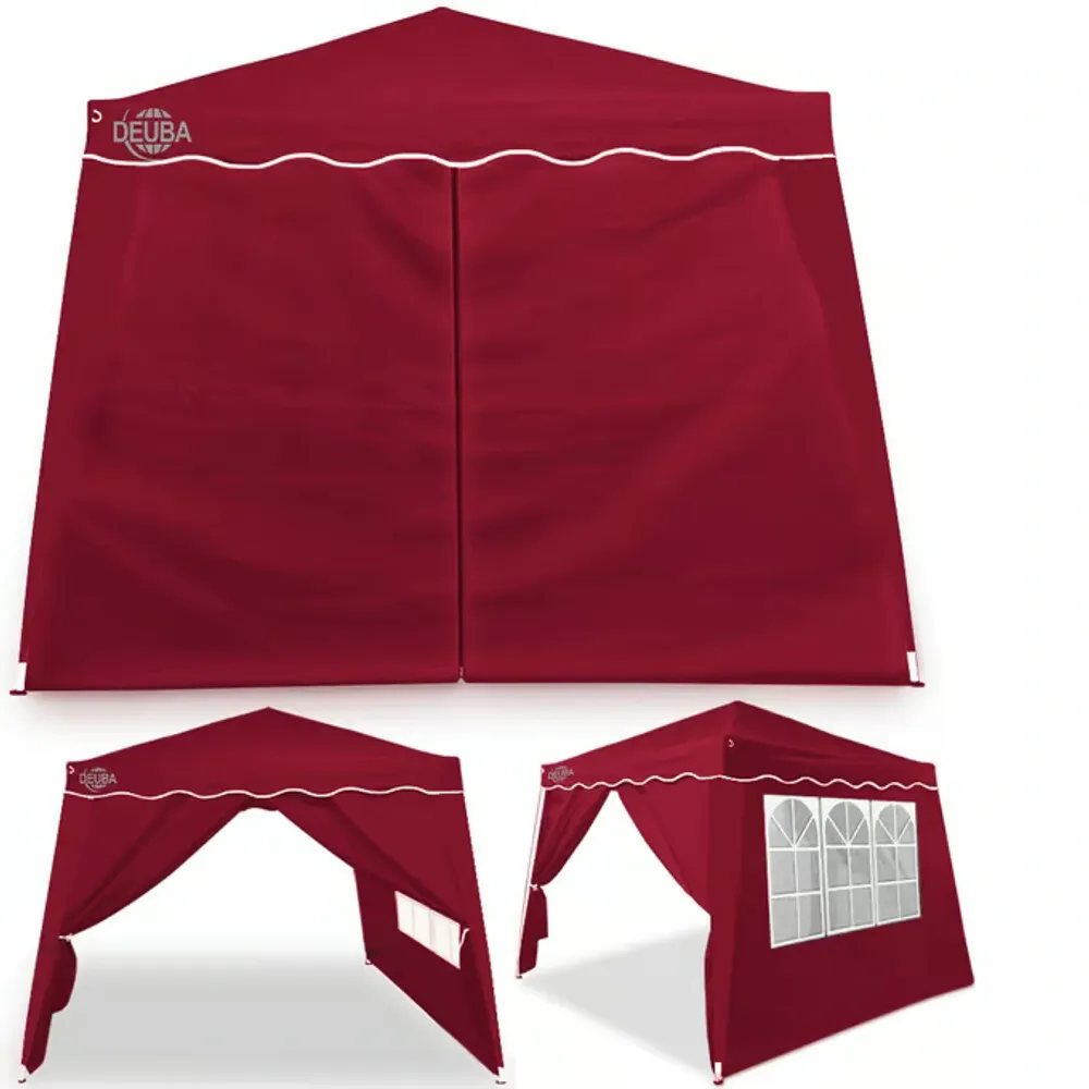 Partytelt 3×3 m Pop-Up Capri - 4 Sidevegger