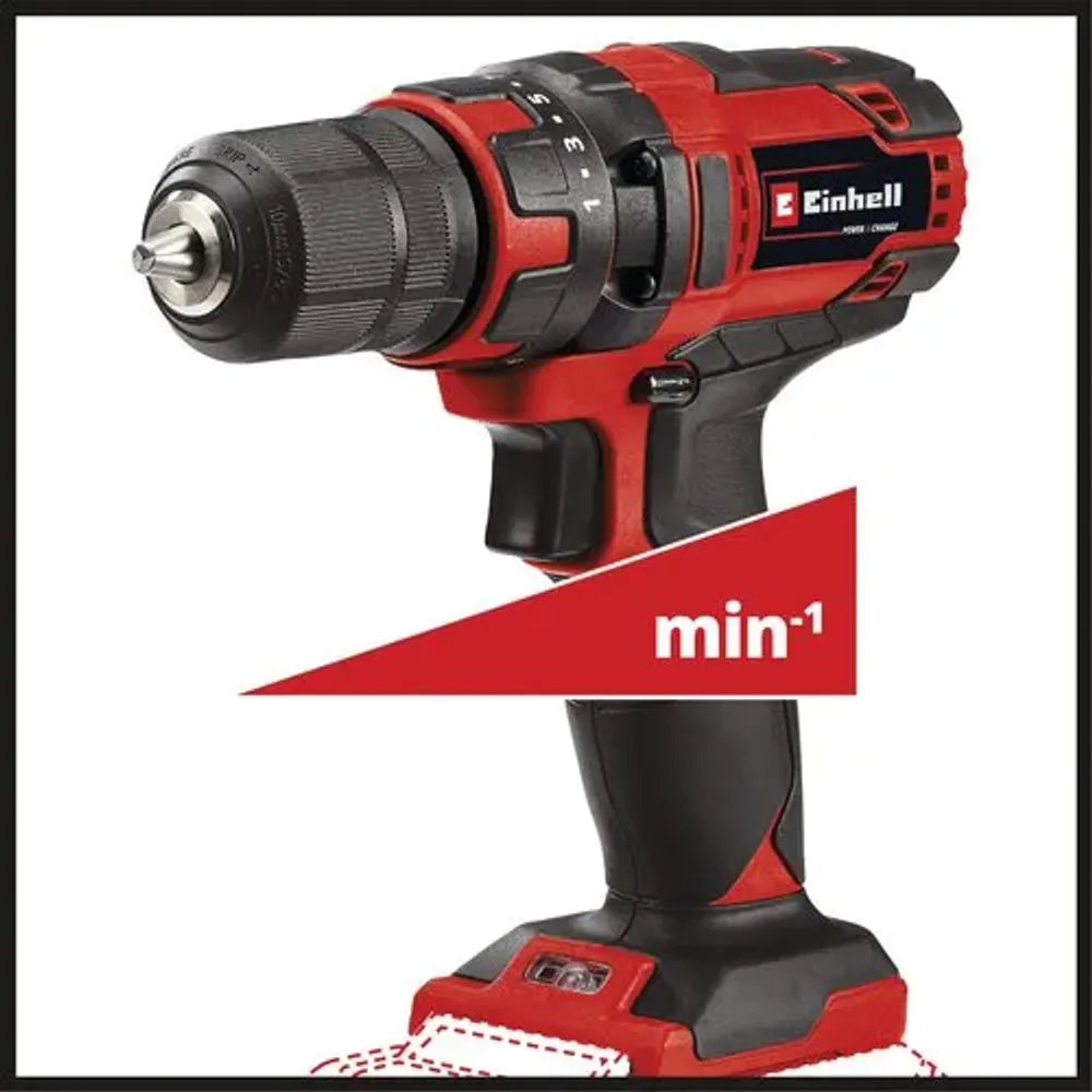 Einhell batteridrevet bor-/skrumaskin TC-CD 18/35 Li – Solo