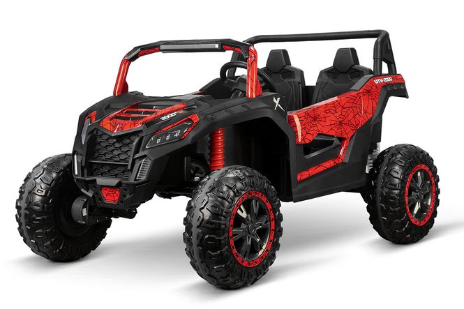 Hovedbilde Kidix UTV Road Elbarnebil 2-Seter 4x75W (300W) 24V