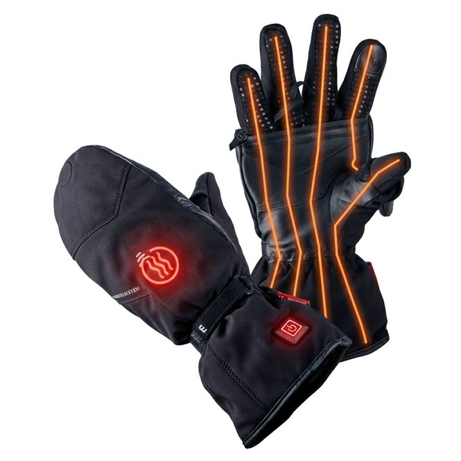 Hovedbilde W-TEC HEATflip oppvarmede hansker – 2-i-1