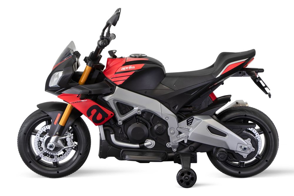 Aprilia Tuono V4 elmotorsykkel barn 12V med LED