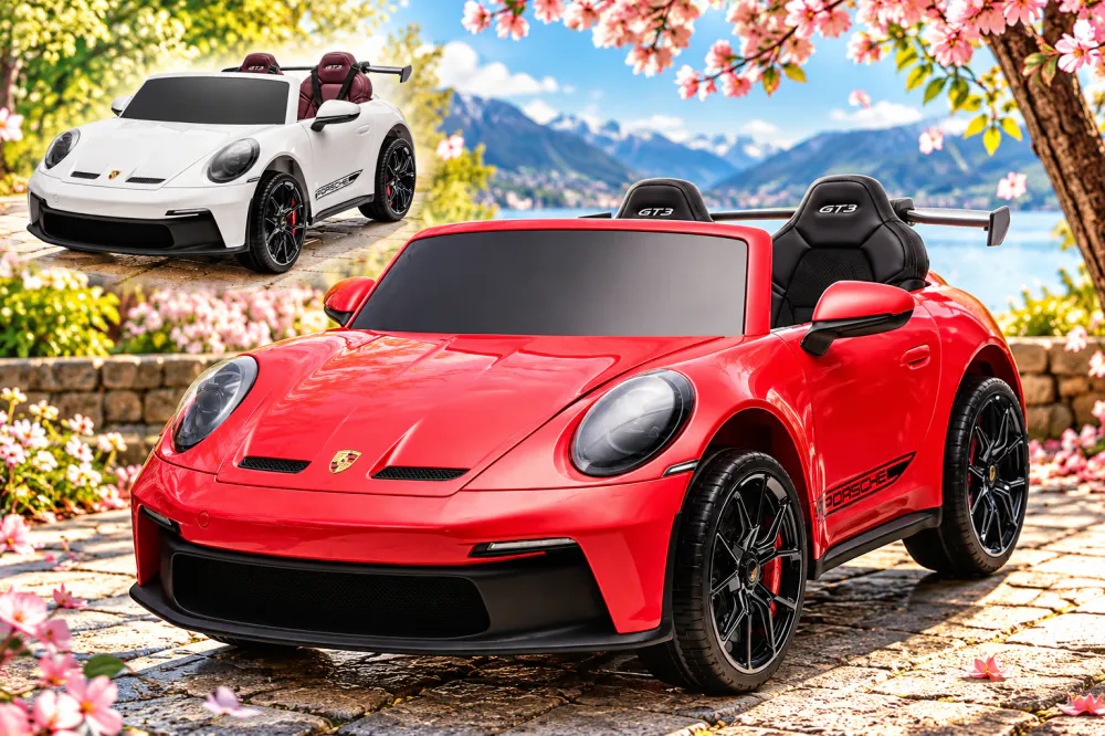 Porsche 911 GT3 Premium elektrisk barnebil – 24V 14Ah, 320W, 2-seter