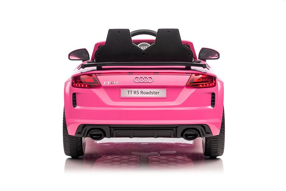 Audi TT RS Roadster barnebil 12V - rosa