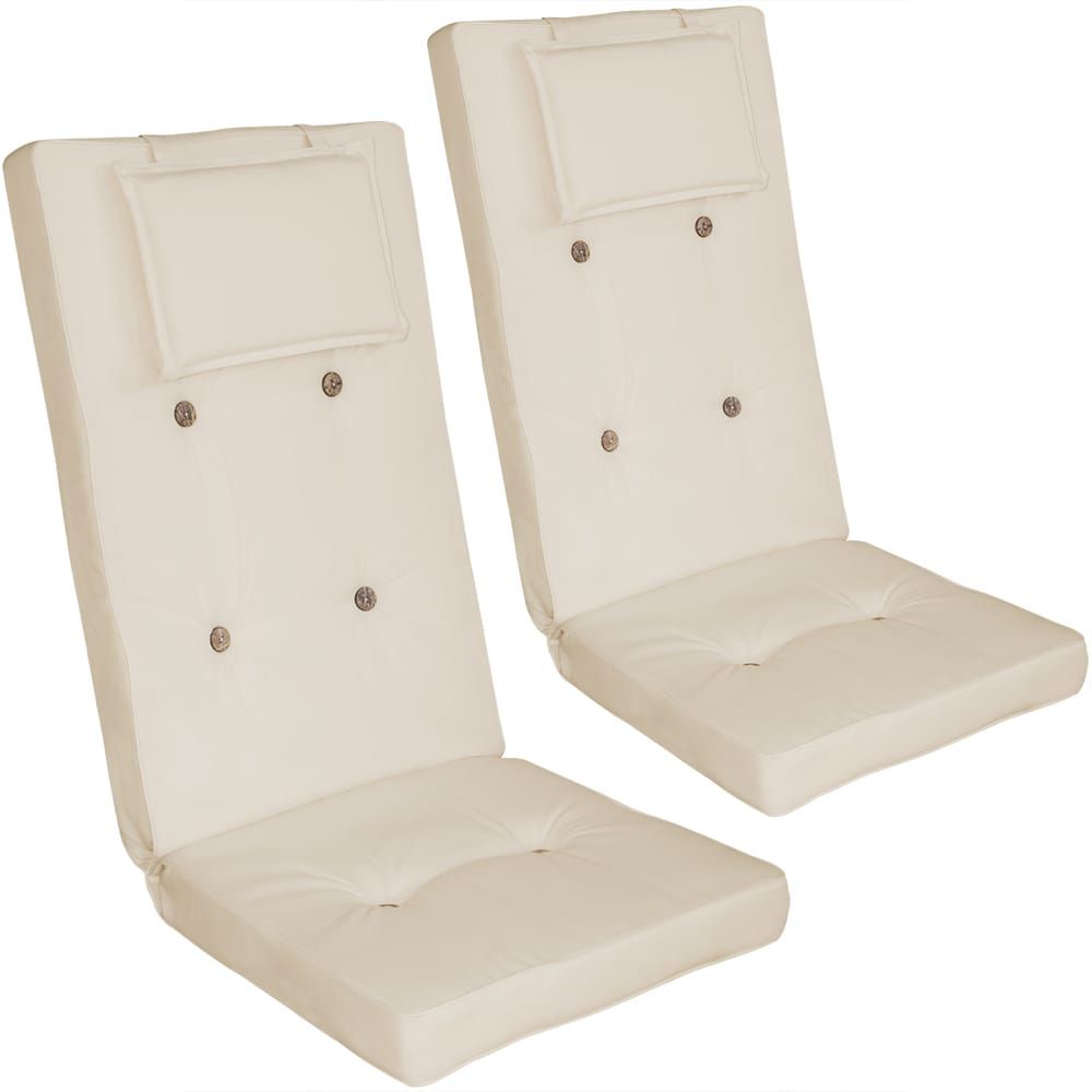Stolputesett 2 stk Vanamo ​​118x45x7cm - krem
