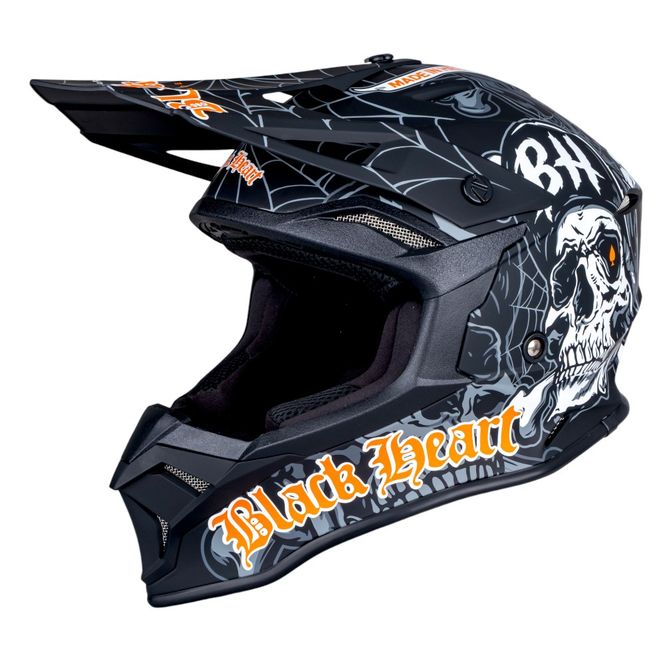 Hovedbilde W-TEC Black Heart Harzdorf MC-hjelm ECE 22.06