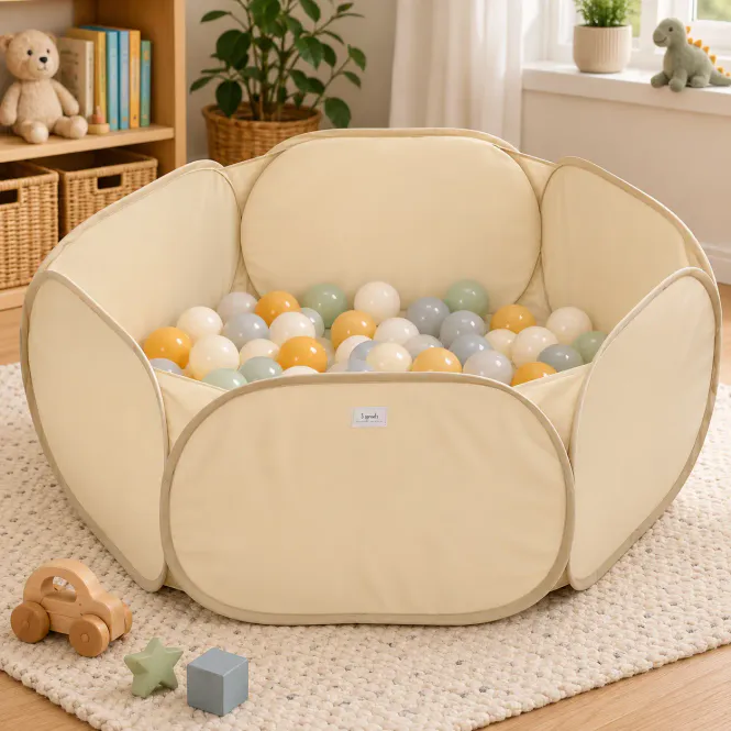Hovedbilde 3 Sprouts ballbasseng - beige