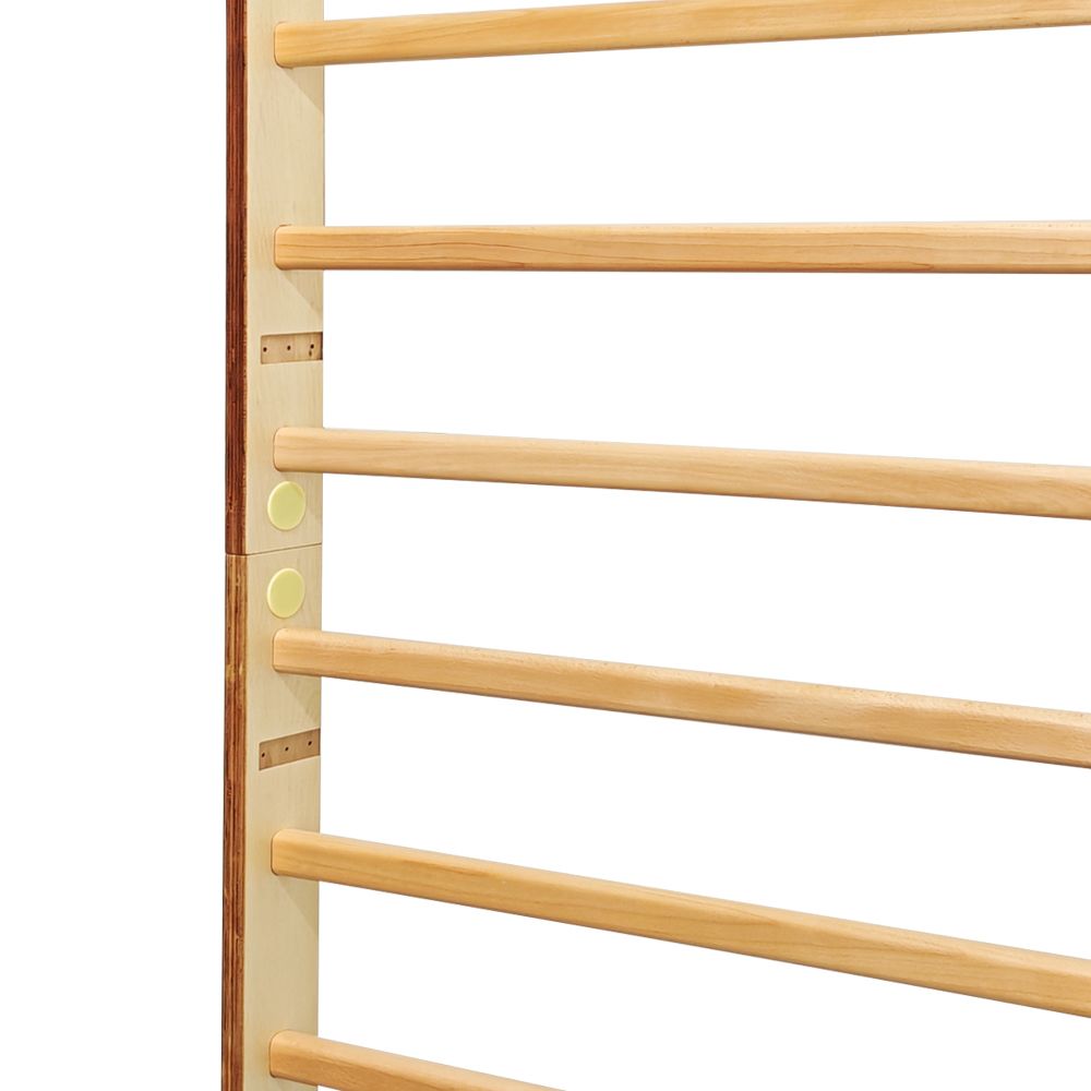 Ribbevegg Shapemar i bøk 250 × 90 cm - ekstra høy