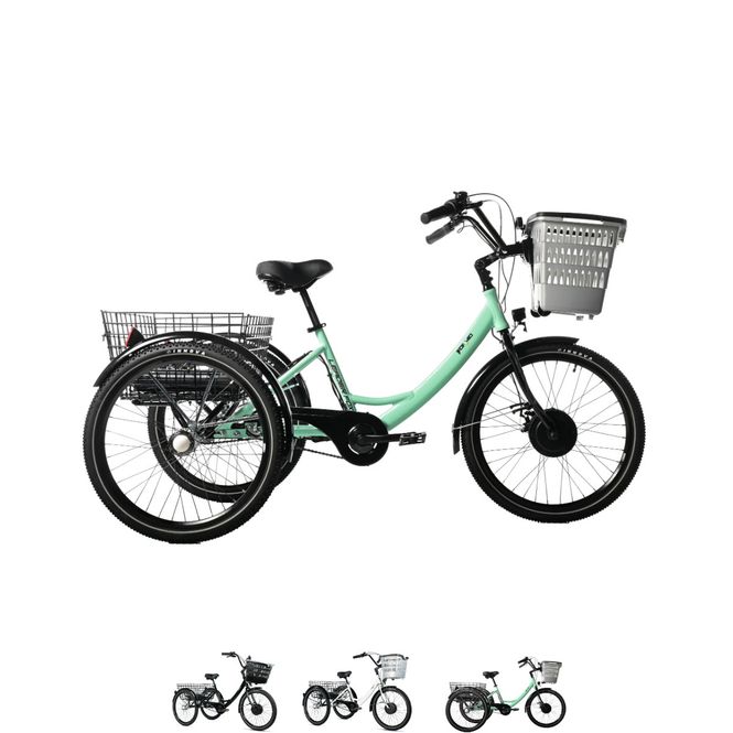 Hovedbilde Elektrisk sykkel Bormio med tre hjul - BAFANG