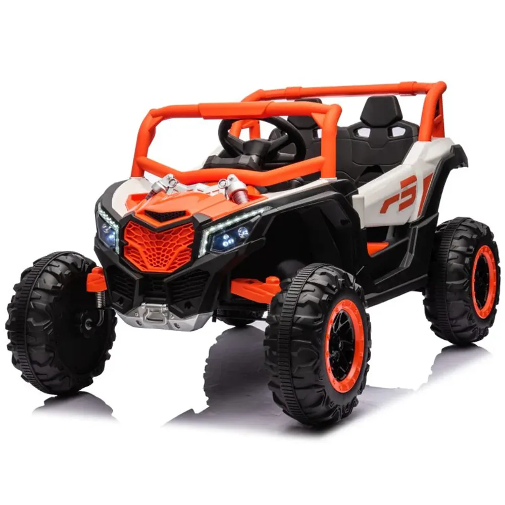 Warrior UTV for barn 2-6 år 4x4 oransje - 12V