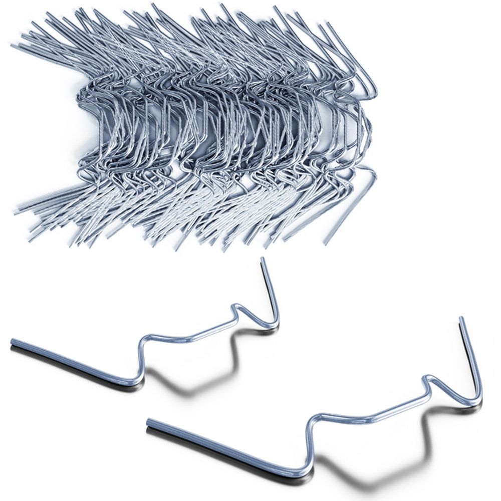 Drivhusklips 50 stk for 6 mm plater