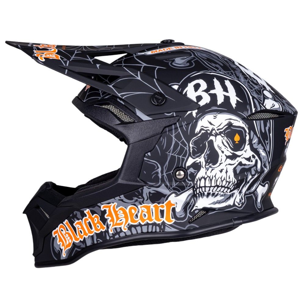 W-TEC Black Heart Harzdorf MC-hjelm ECE 22.06