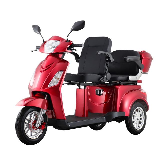 Hovedbilde To-personers trehjuls elektrisk scooter – Zorica Duo