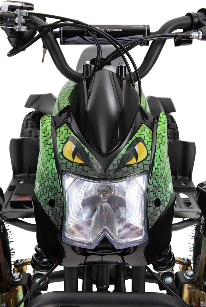 Cobra 800w elektrisk mini ATV Grønn-sort