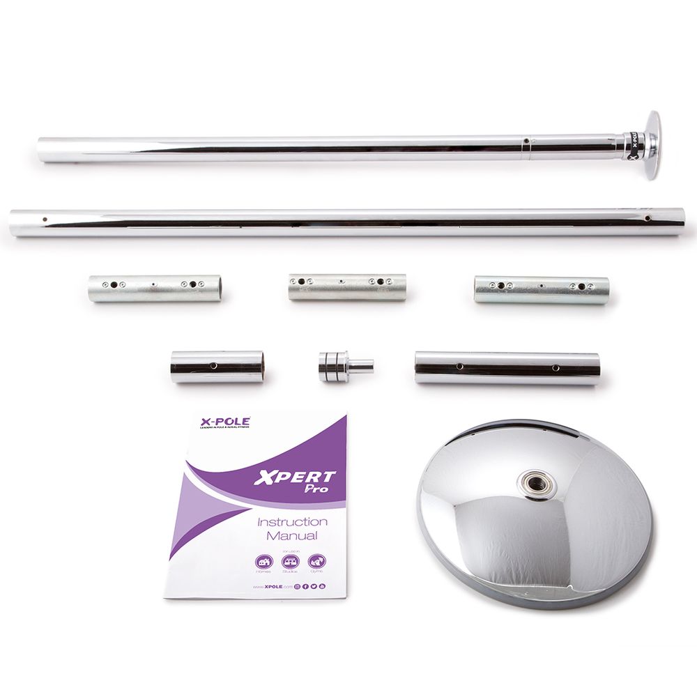 X-POLE Xpert Pro polestang - 45 mm statisk/spin