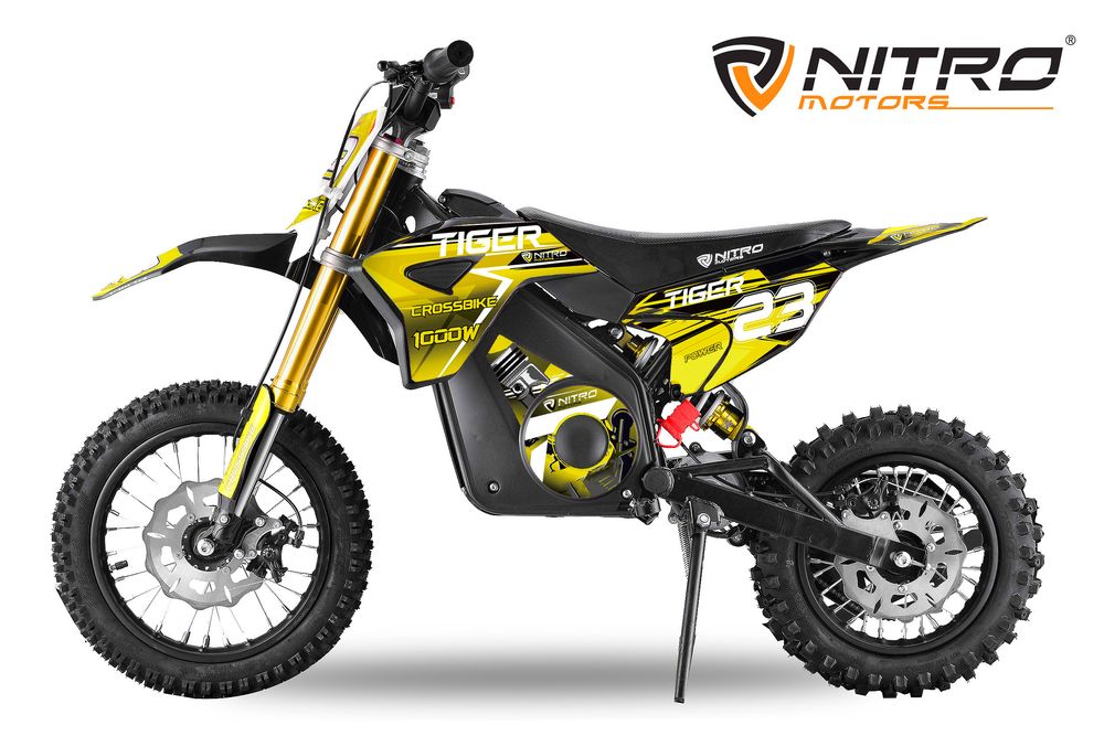 Nitro tiger eco el-dirt bike 1000w 12/10 for barn