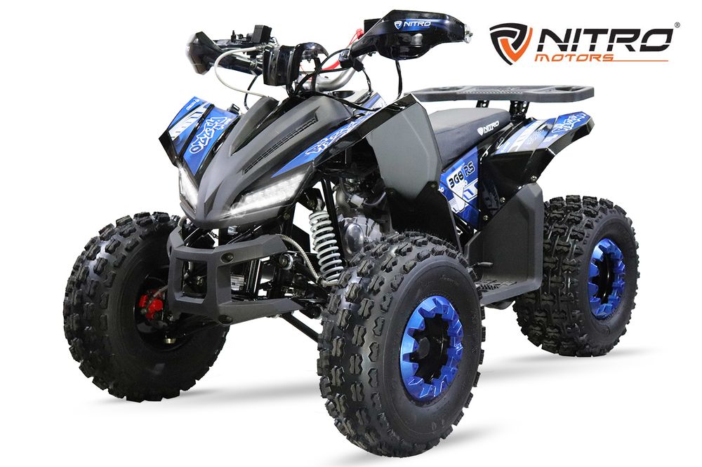 Rizzo 150cc ATV m/revers, LED, alarm og digitalt dash