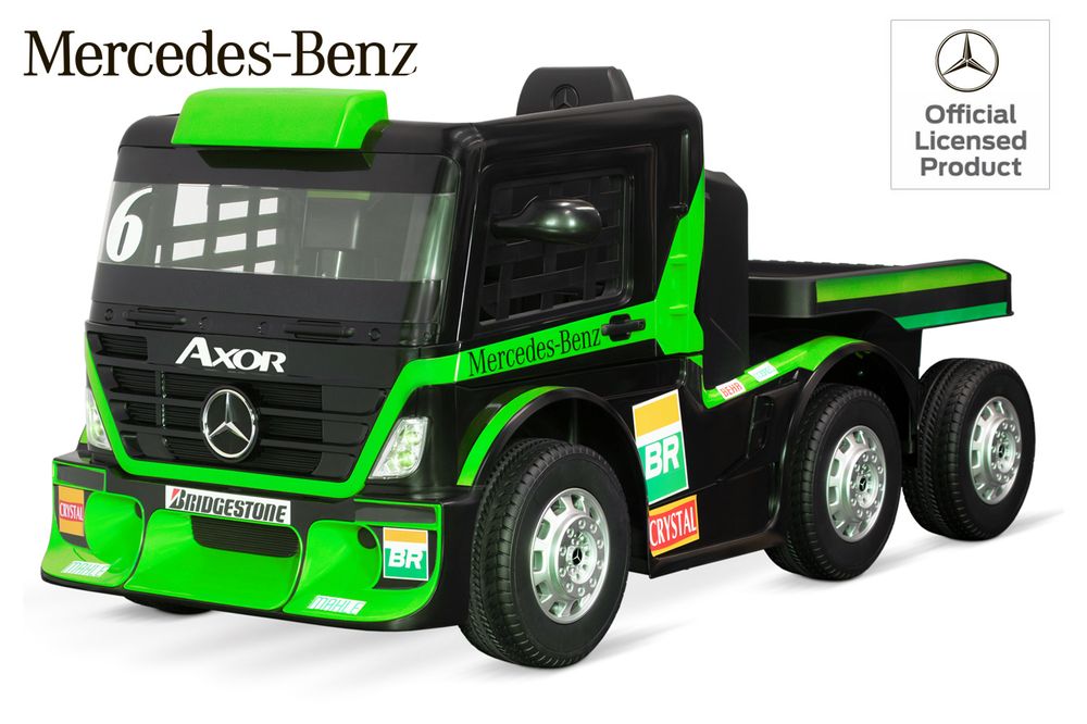 Mercedes Axor elbil barn 12V med tilhenger
