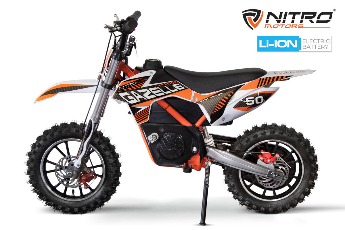 Nitro Motors Gazelle 550W DLX Li-ion el-dirtbike