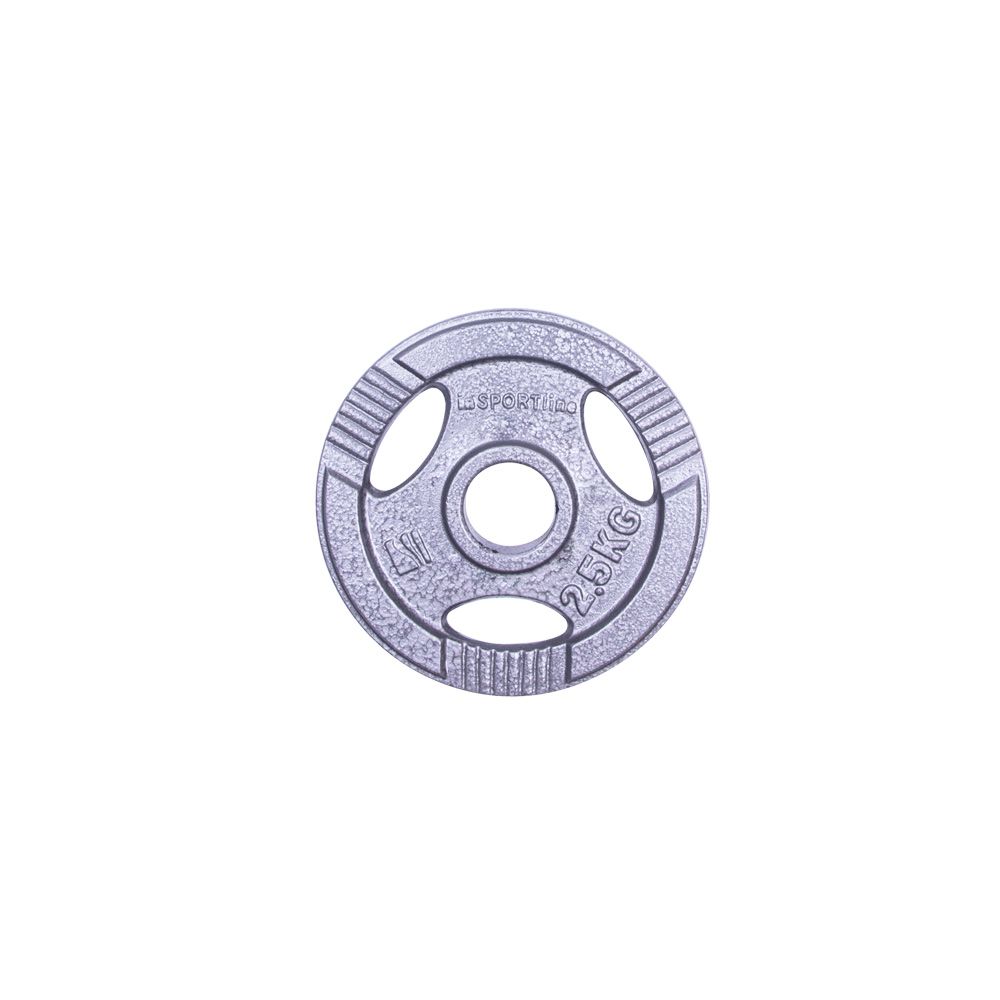 Hamerton vektplate 1.25-25 kg - 30 mm inSPORTline 