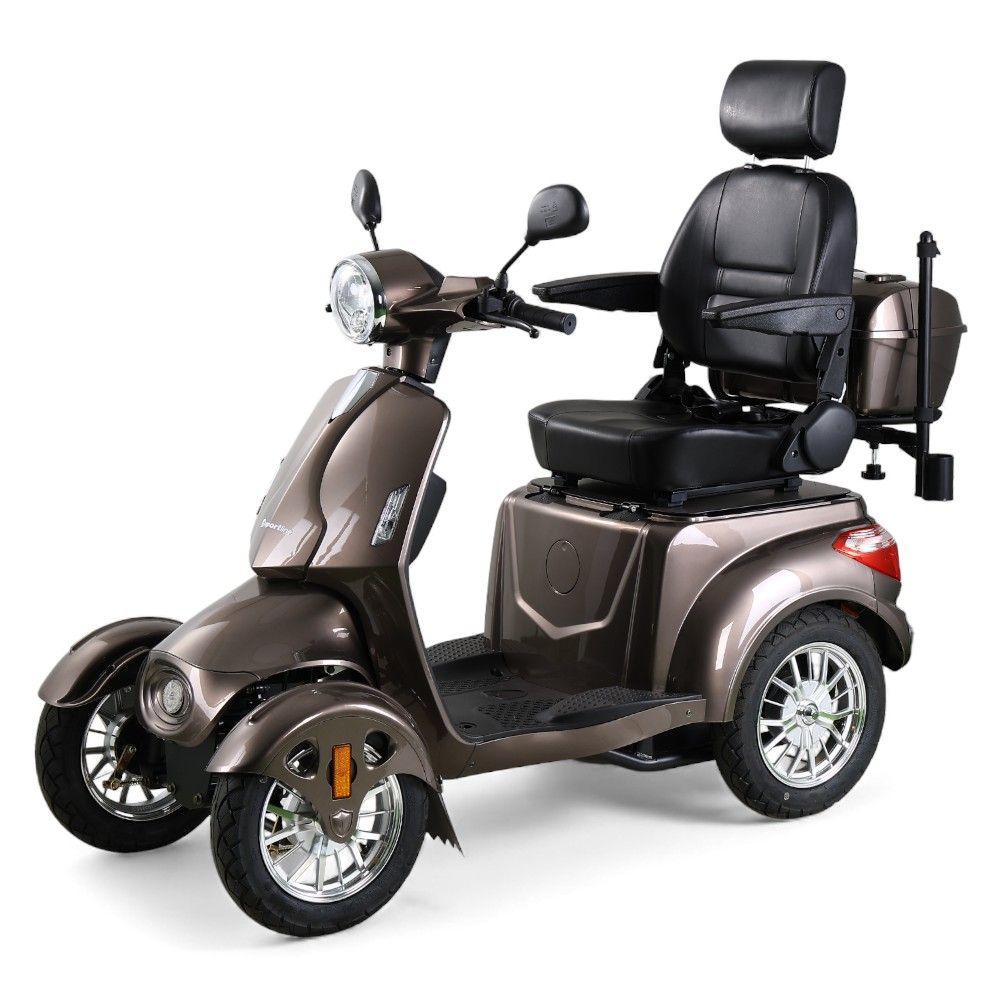 Mobilitetsscooter Anton med 4 hjul - 1000W 50 km rekkevidde