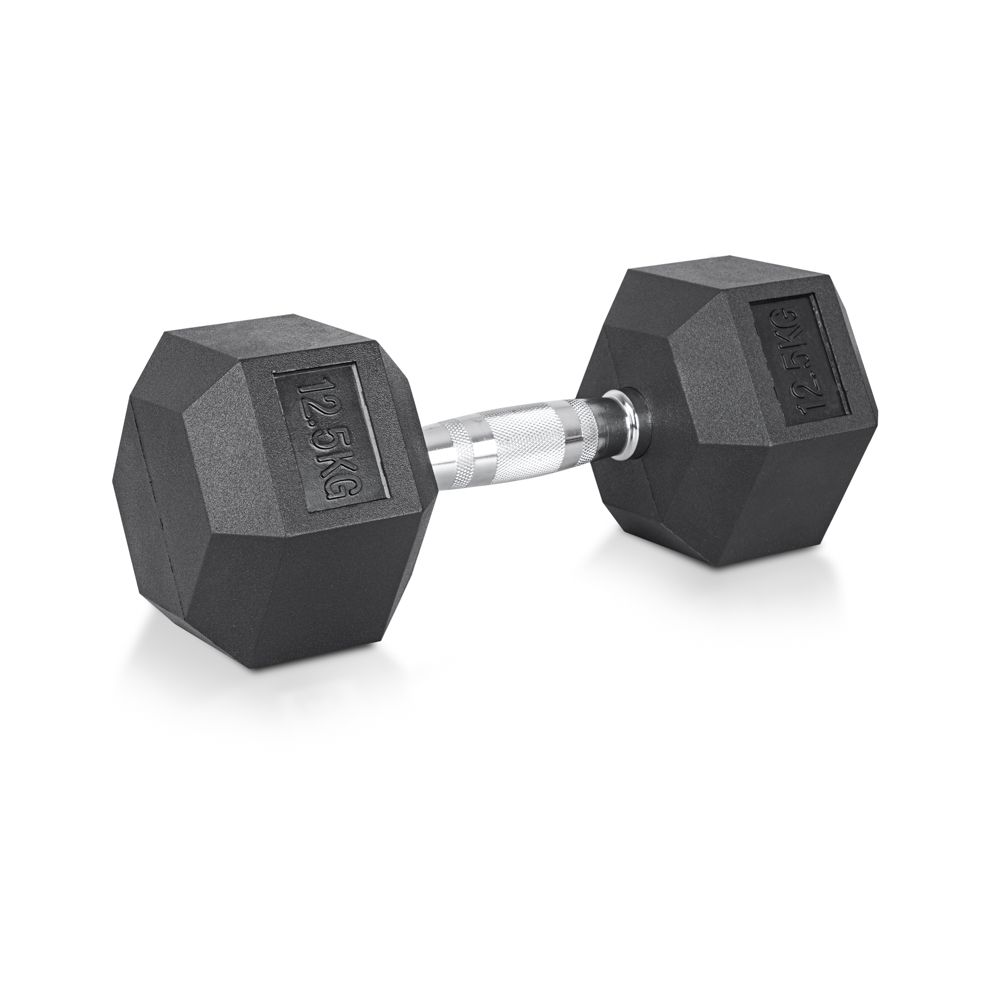 Hex Dumbbell TPU belegg inSPORTline Hexclusive 2 - 30 kg