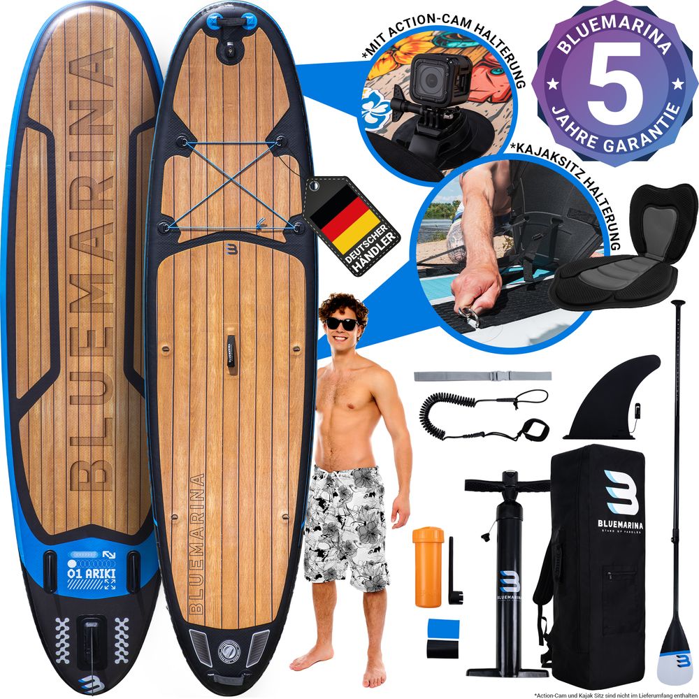 Bluemarina Ariki oppblåsbart SUP-brett 325x86x15 fargevalg