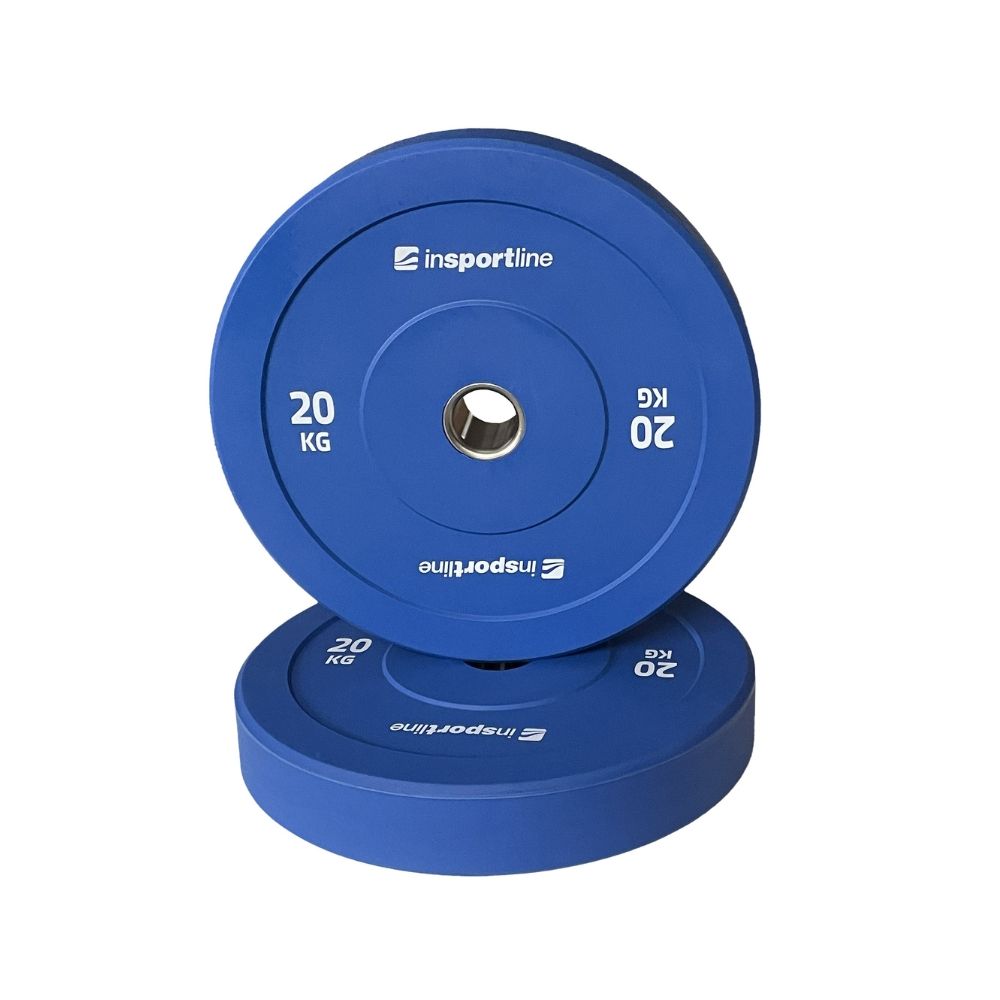 Bumper Plate 50 mm gummibelagt vektskive 5- 25 kg