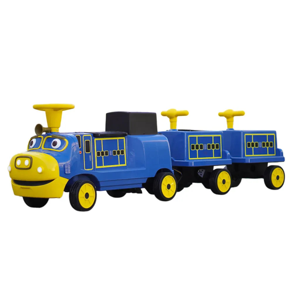 CHUGGINGTON elektrisk tog med 2 vogner – 12V 180W