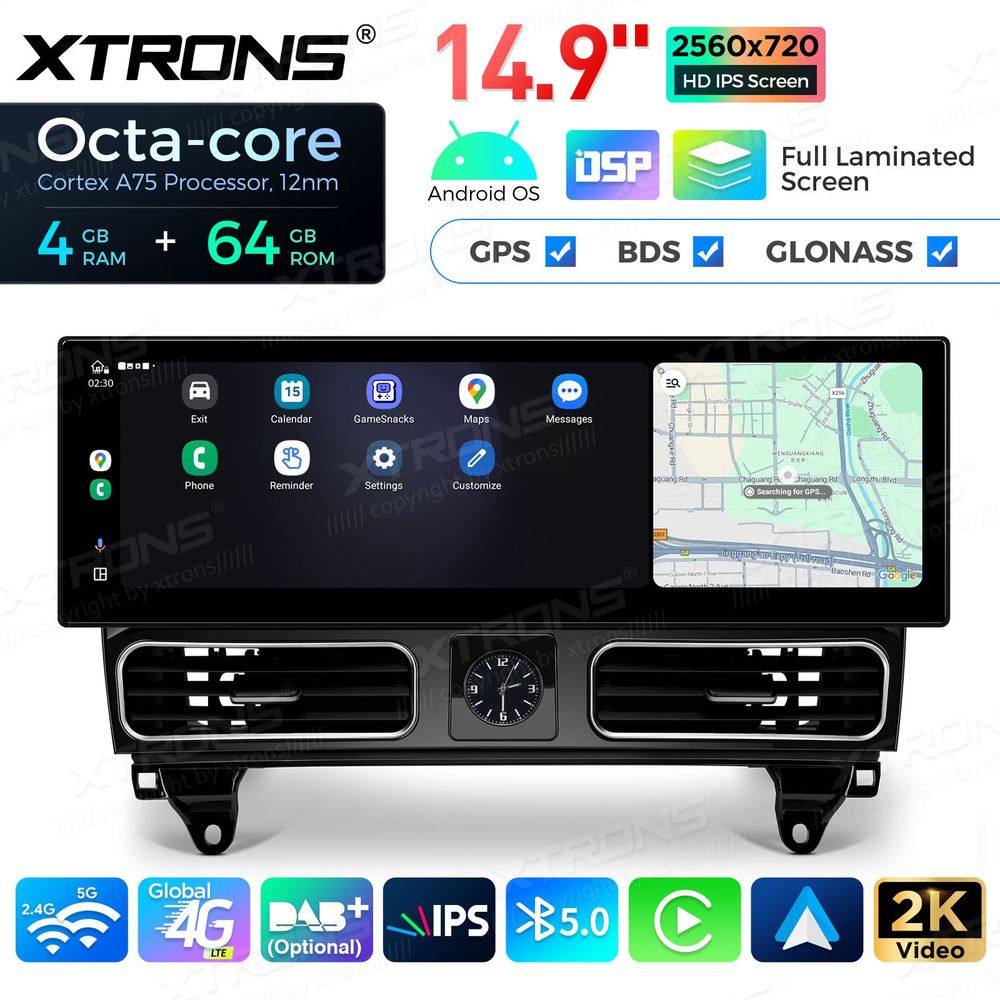 Mercedes-Benz W166 - X166 Android DAB+ Stereo | 14.9