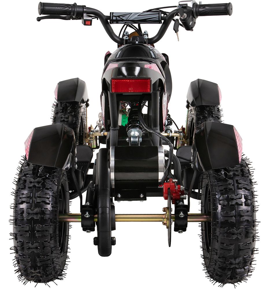 Cobra 800w elektrisk mini ATV Rosa-sort
