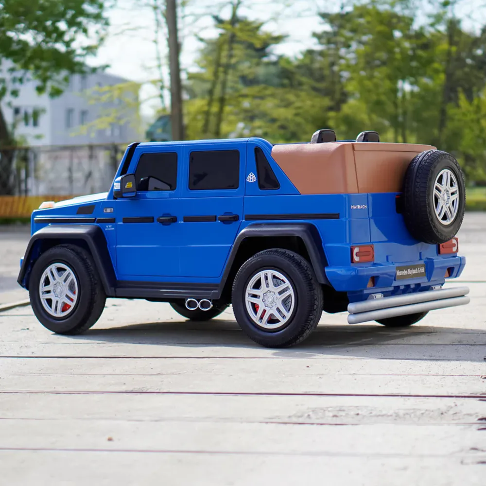 Elektrisk bil Mercedes G650 Maybach XXL 24 V - 5–14 år - blå