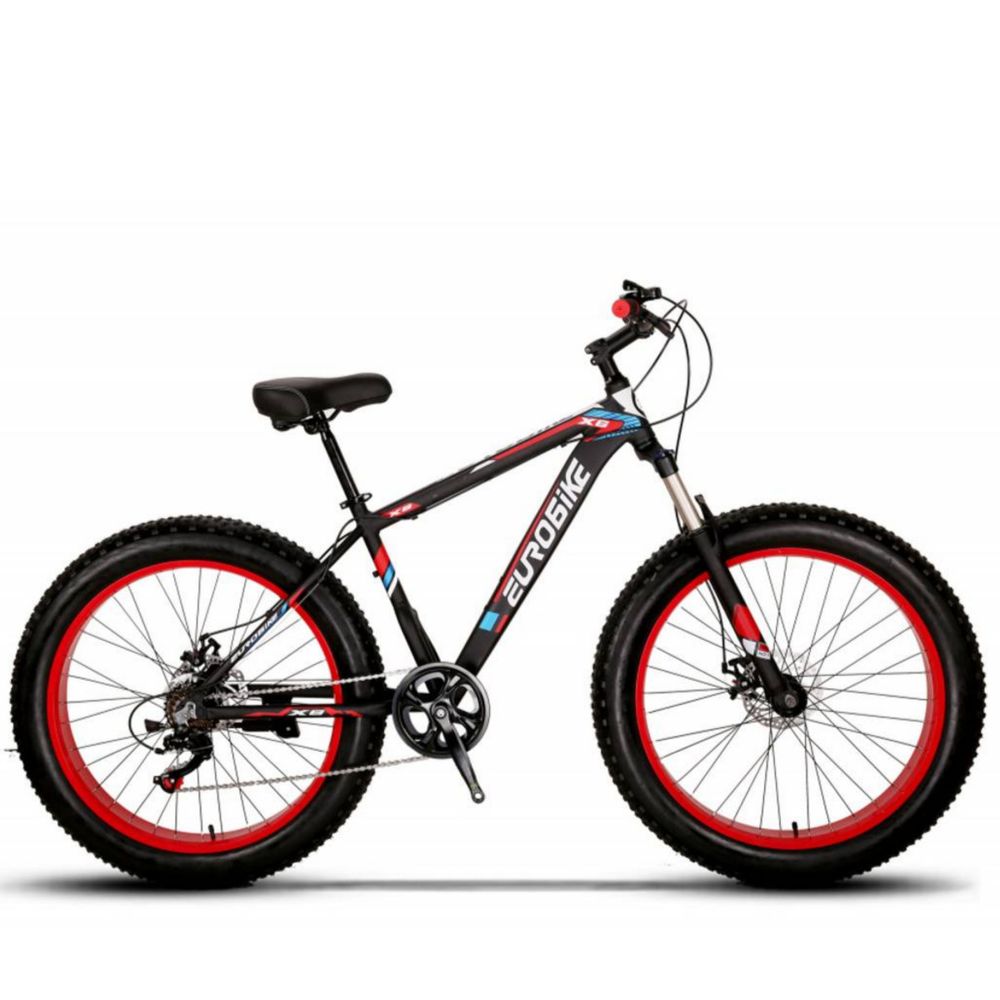 Eurobike - fatbike - sort og hvit