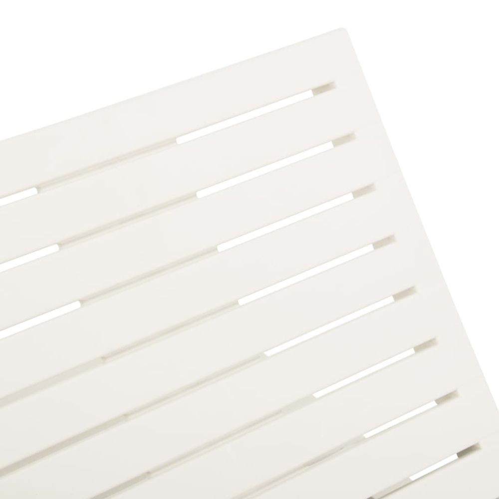 Solseng plast - hvit