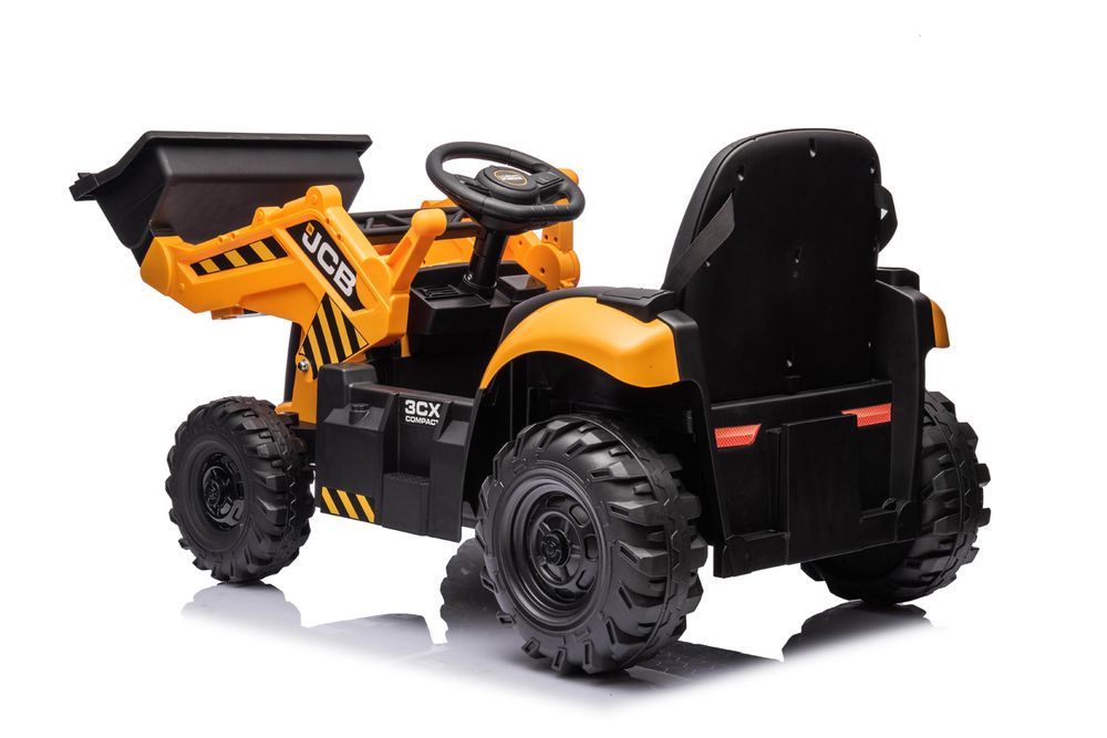 JCB Pushdozer barnebil 12V med fjernkontroll