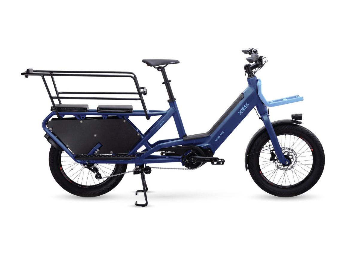 DBS - Lastesykkel - Cargo bike - Pelikan - 85Nm - Blå